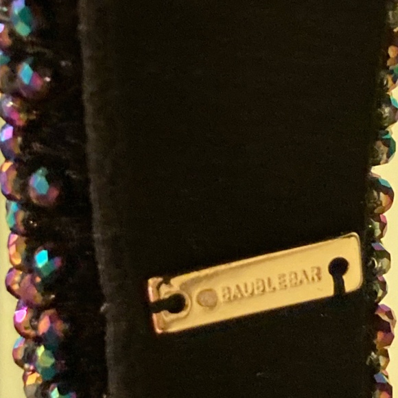 *SHIMMY! SHIMMY!* Festive BaubleBar Black Iridescent Headband - Picture 8 of 8